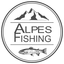 Logo Alpes Fishing - Client Akame Images Vidéaste Grenoble