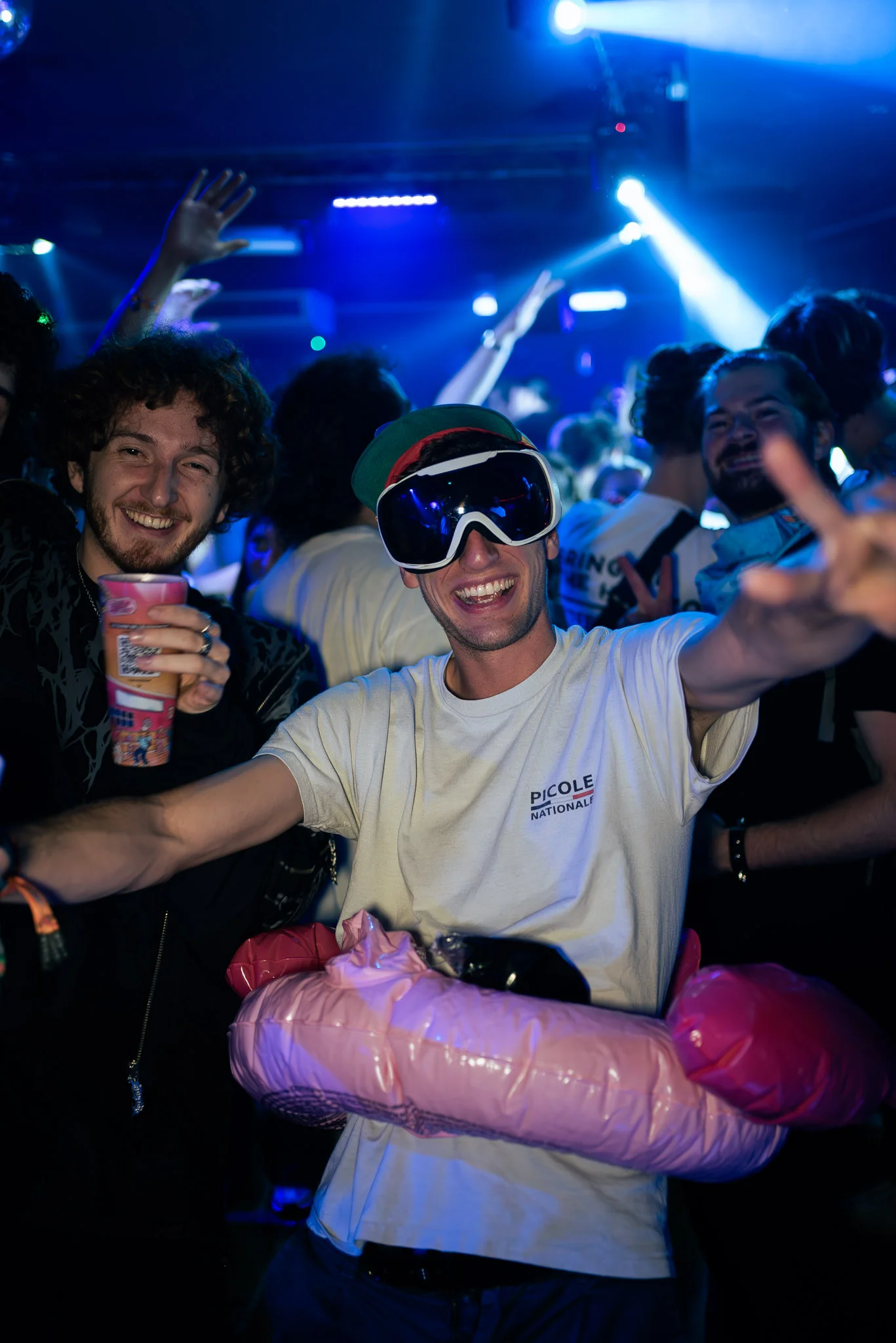 Ambiance de piste lors d'une soirée clubbing
